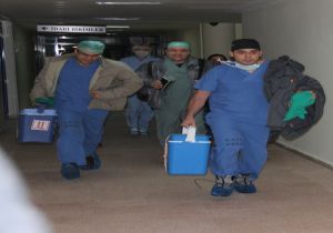 5 hastanın duasını aldı